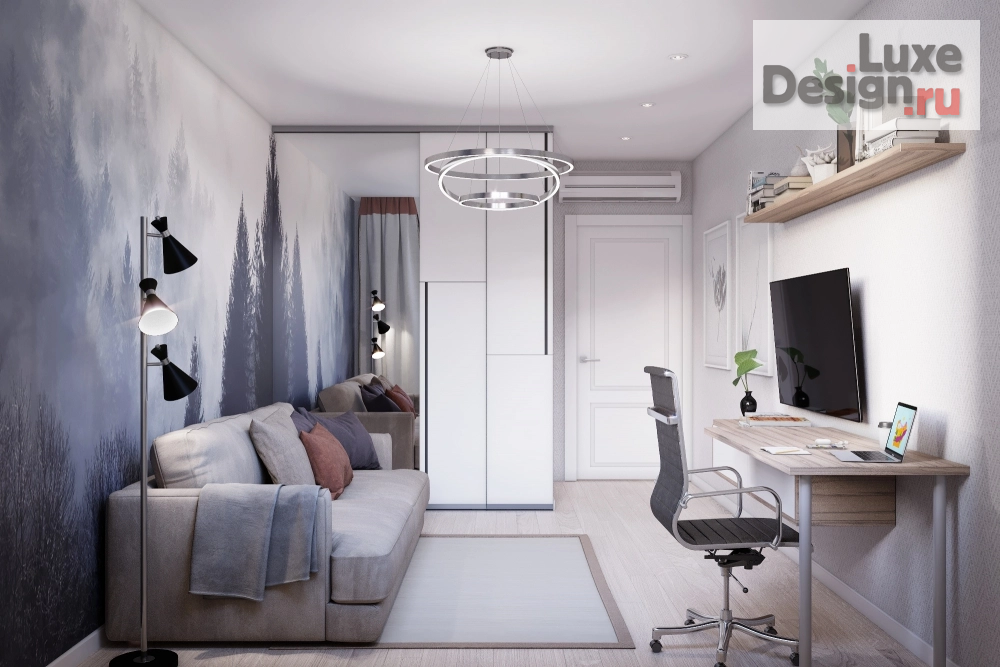 Дизайн интерьера двухкомнатной квартиры "Проект №24" (фото 10)