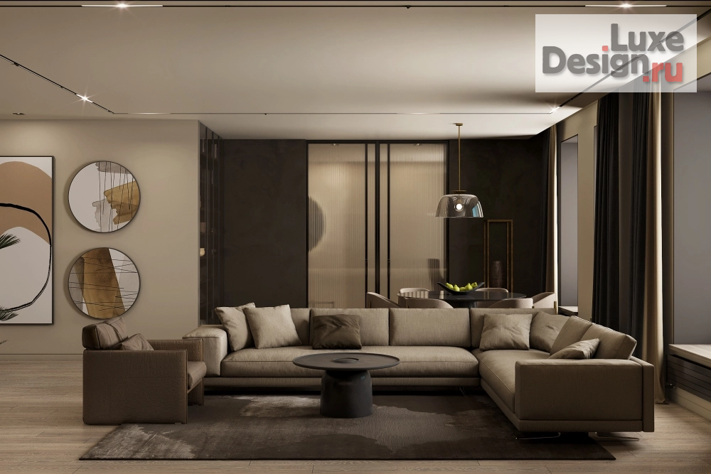 Дизайн интерьера трехкомнатной квартиры "Проект №38" (фото 6)