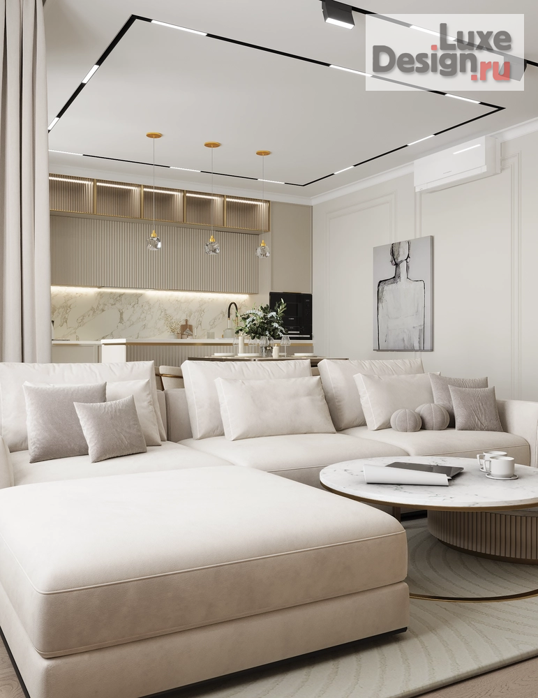 Дизайн интерьера двухкомнатной квартиры "Квартира в ЖК Аврора" (фото 5)