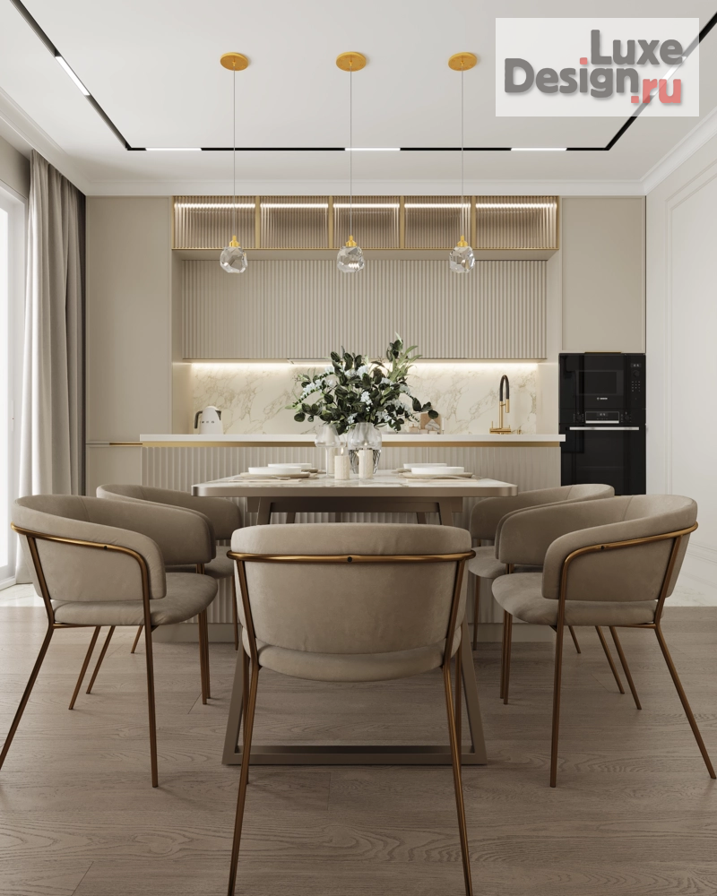 Дизайн интерьера двухкомнатной квартиры "Квартира в ЖК Аврора" (фото 2)