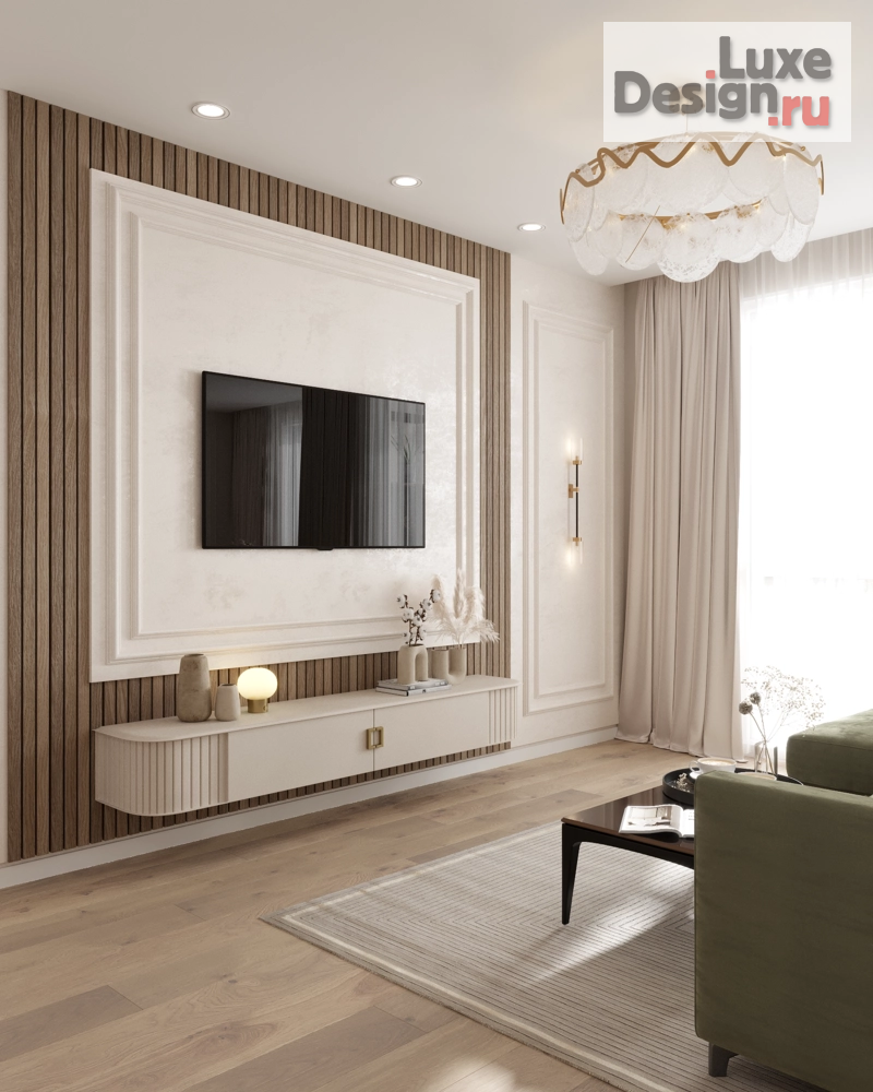 Дизайн интерьера двухкомнатной квартиры "дизайн квартиры в ЖК Тургенев" (фото 3)