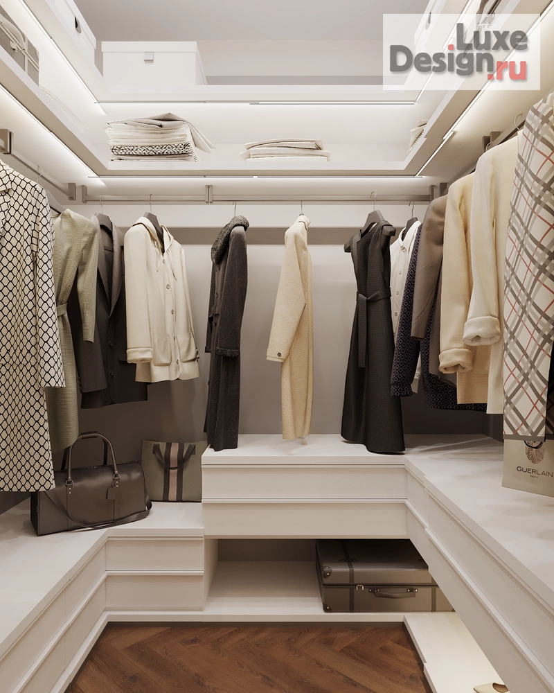 Дизайн интерьера трехкомнатной квартиры "Дизайн интерьера в ЖК Резиденция г.Краснодар" (фото 9)