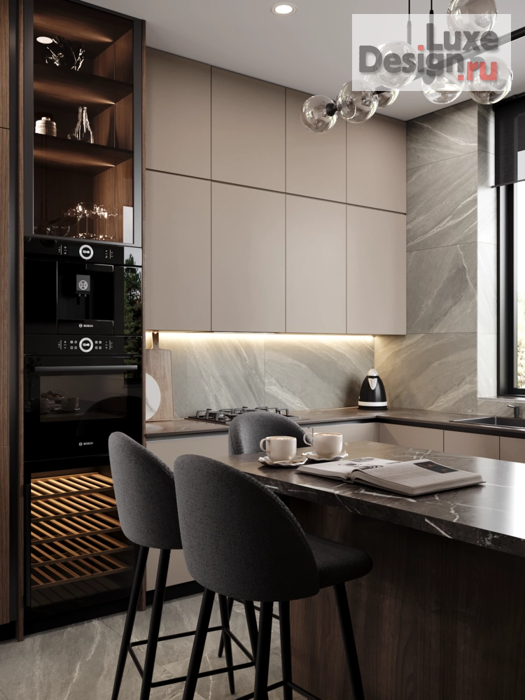 Дизайн интерьера частного дома "Дом ст.Убинская" (фото 4)