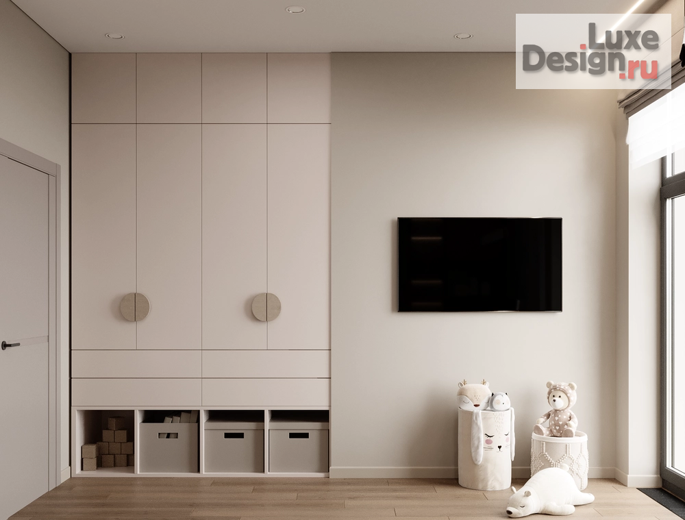 Дизайн интерьера детской "детская в частном доме" (фото 3)