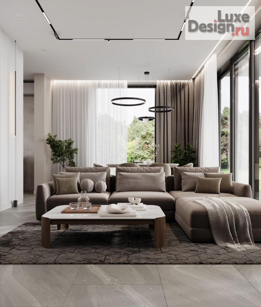 Дизайн интерьера частного дома "Дом ст.Убинская" (фото 1)