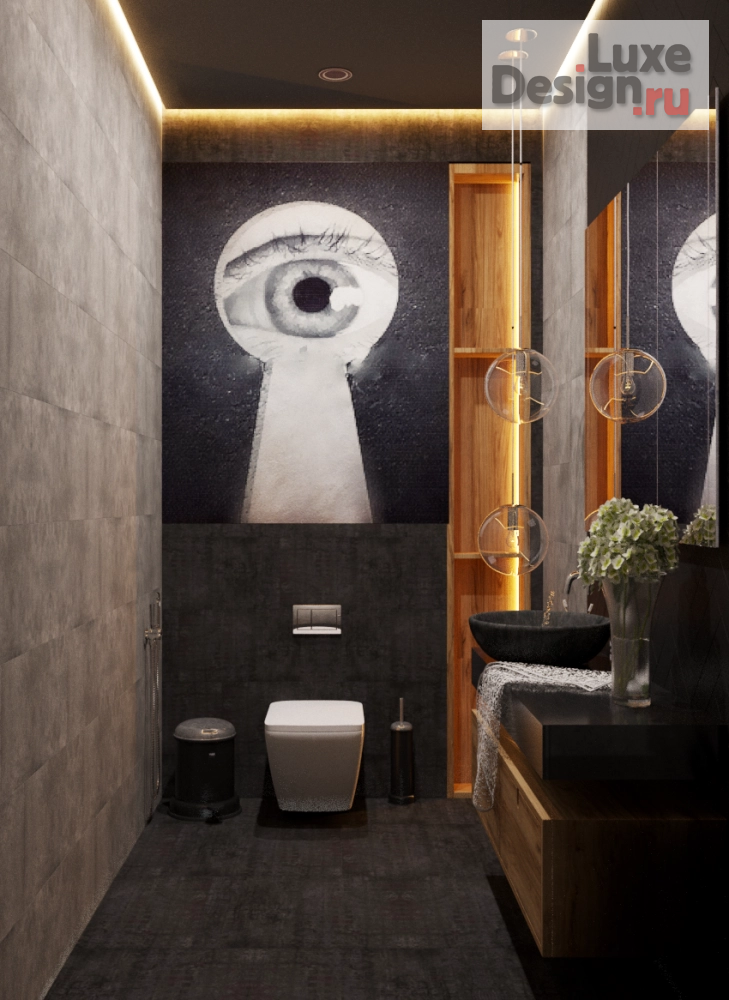 Дизайн интерьера коттеджа "Коттедж в стиле Лофт" (фото 3)