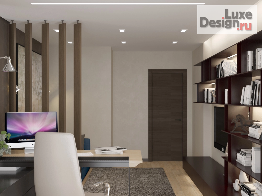 Дизайн интерьера пентхауса "Двухэтажная квартира 100 кв.м. в Сургуте" (фото 16) от дизайнера Милошенко Татьяна Дизайн интерьера пентхауса "Двухэтажная квартира 100 кв.м. в Сургуте" (фото 16)