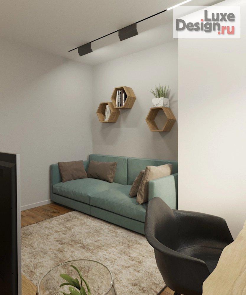 Дизайн интерьера трехкомнатной квартиры "Квартира 75 м.кв." (фото 14)