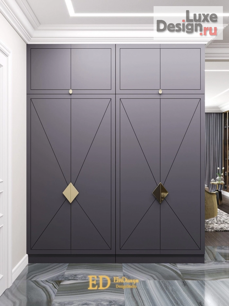 Дизайн интерьера четырехкомнатной квартиры "Квартира - современная классика - 140м2" (фото 41)