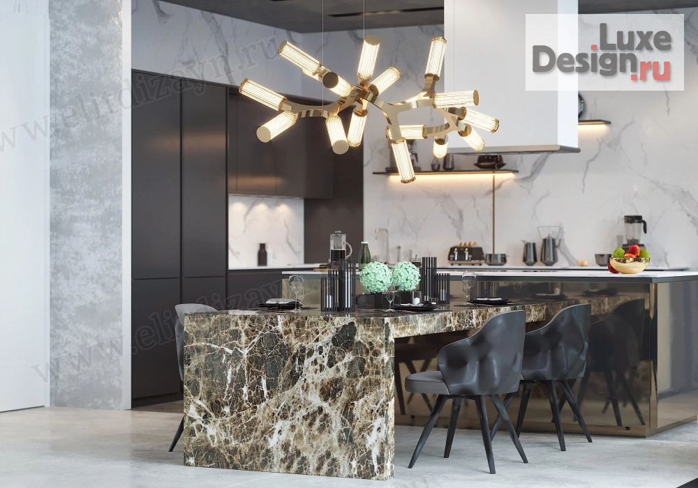 Дизайн интерьера пентхауса "Пентхаус" (фото 9)