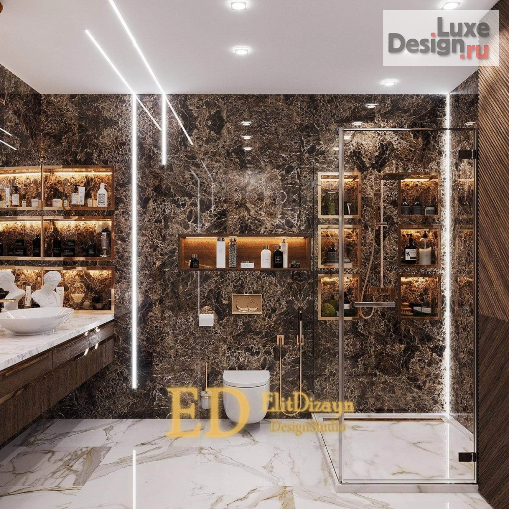 Дизайн интерьера четырехкомнатной квартиры "Квартира современная классика - 146 м2" (фото 50)