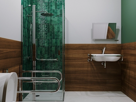 Дизайн интерьера оздоровительного комплекса в Краснодаре "Конный клуб"