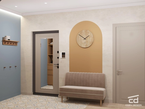 Дизайн интерьера квартир в Краснодаре "Квартира 85 м^2 в Новороссийске"