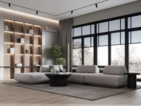 Дизайн интерьера коттеджа в Краснодаре "Дом в Краснодаре"