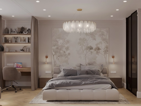 Дизайн интерьера в Краснодаре "Soft Geometry | Krasnodar Residence"