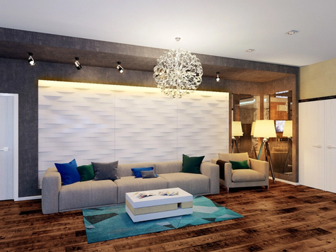 Дизайн интерьера в Краснодаре "1409 - Дизайн-проект интерьера 5-комнатной квартиры"